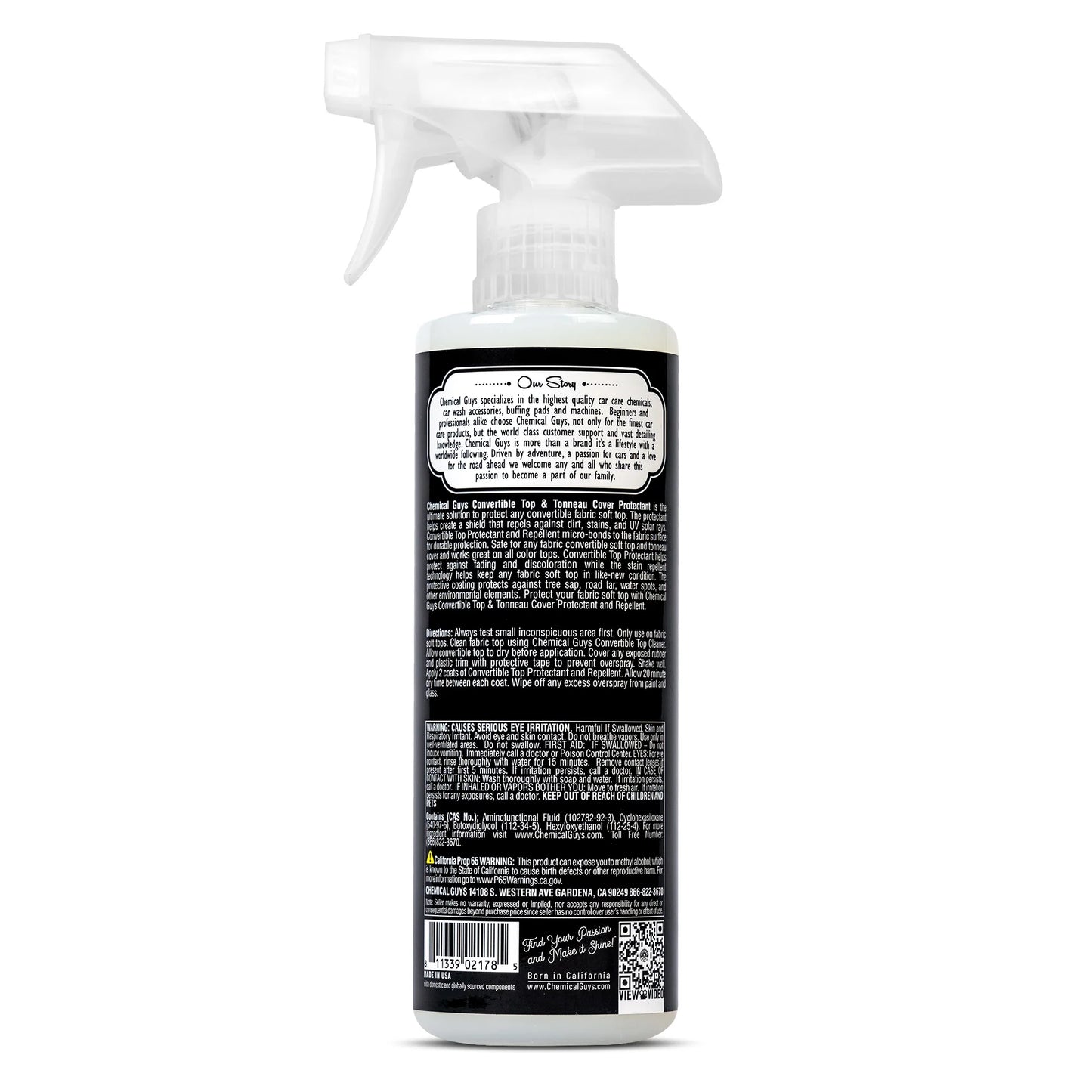 Convertible Top Protectant and Repellent