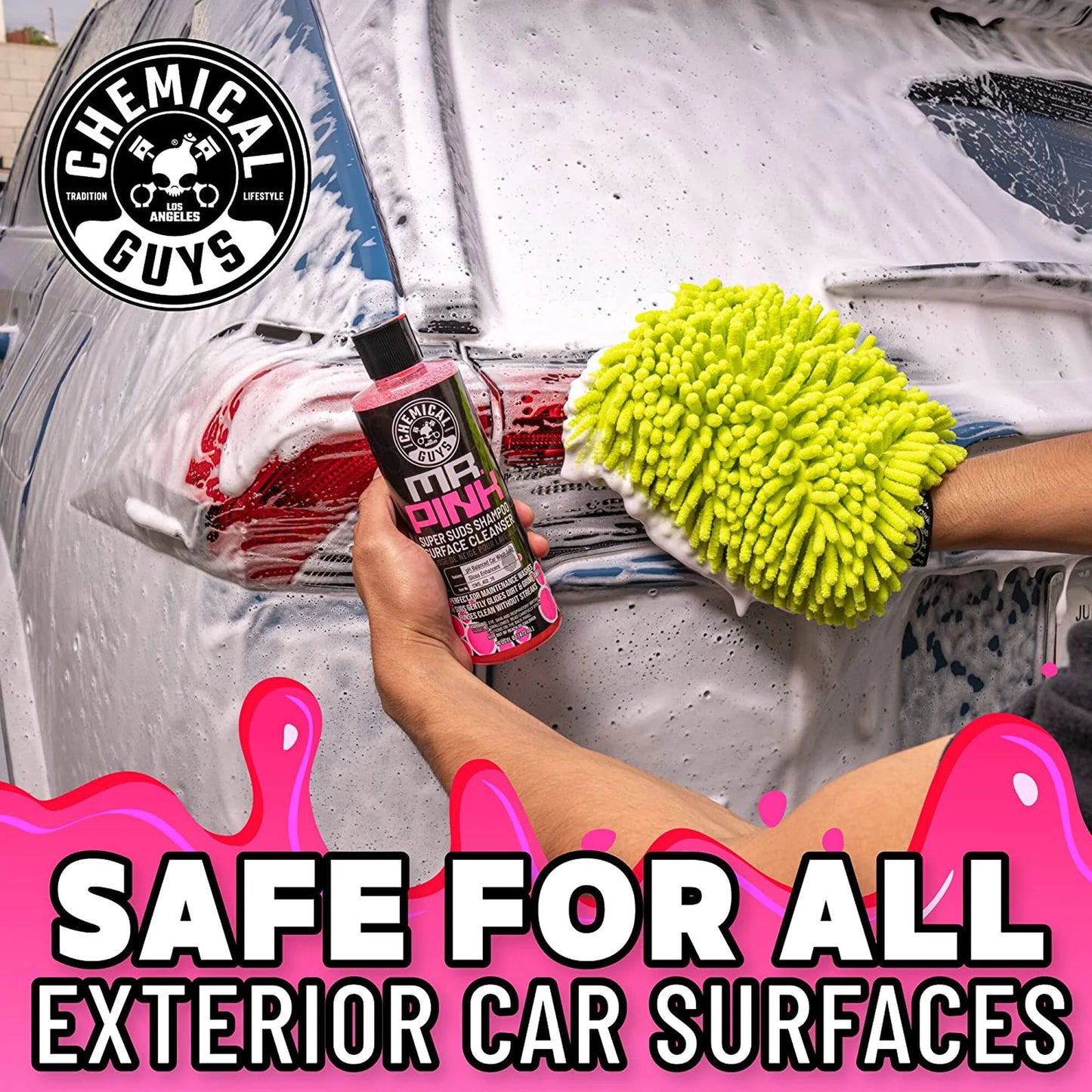 Foam Blaster 6 Foam Wash Gun & Mr. Pink Foam Party Soap