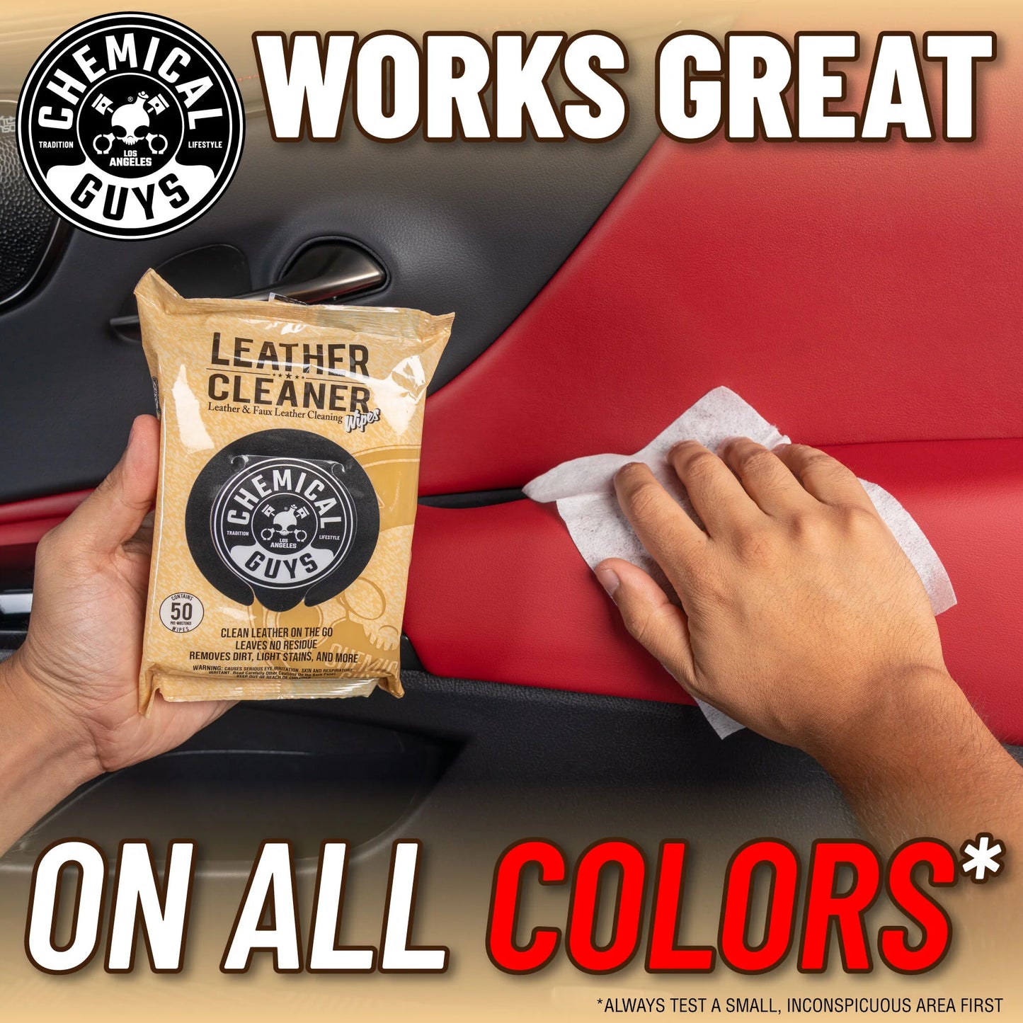 Leather Cleaner Wipes