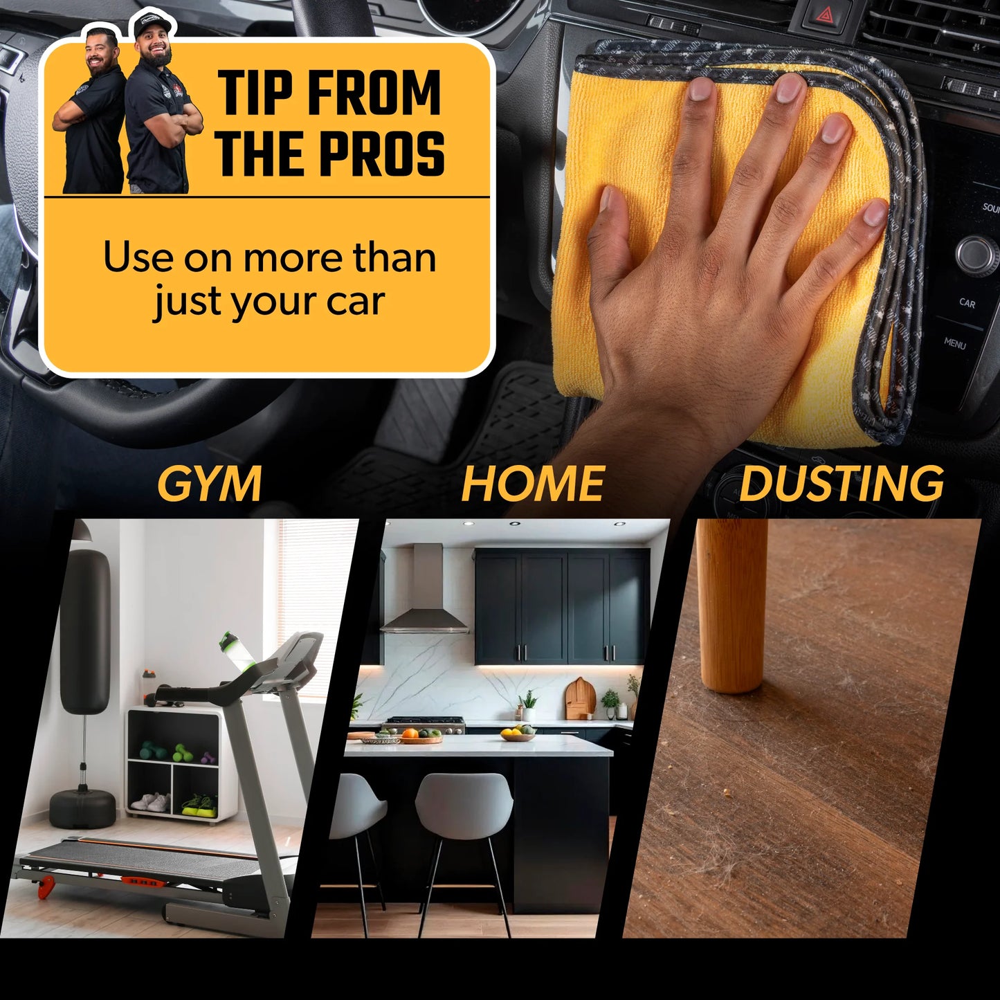 Professional Grade Microfiber Towels