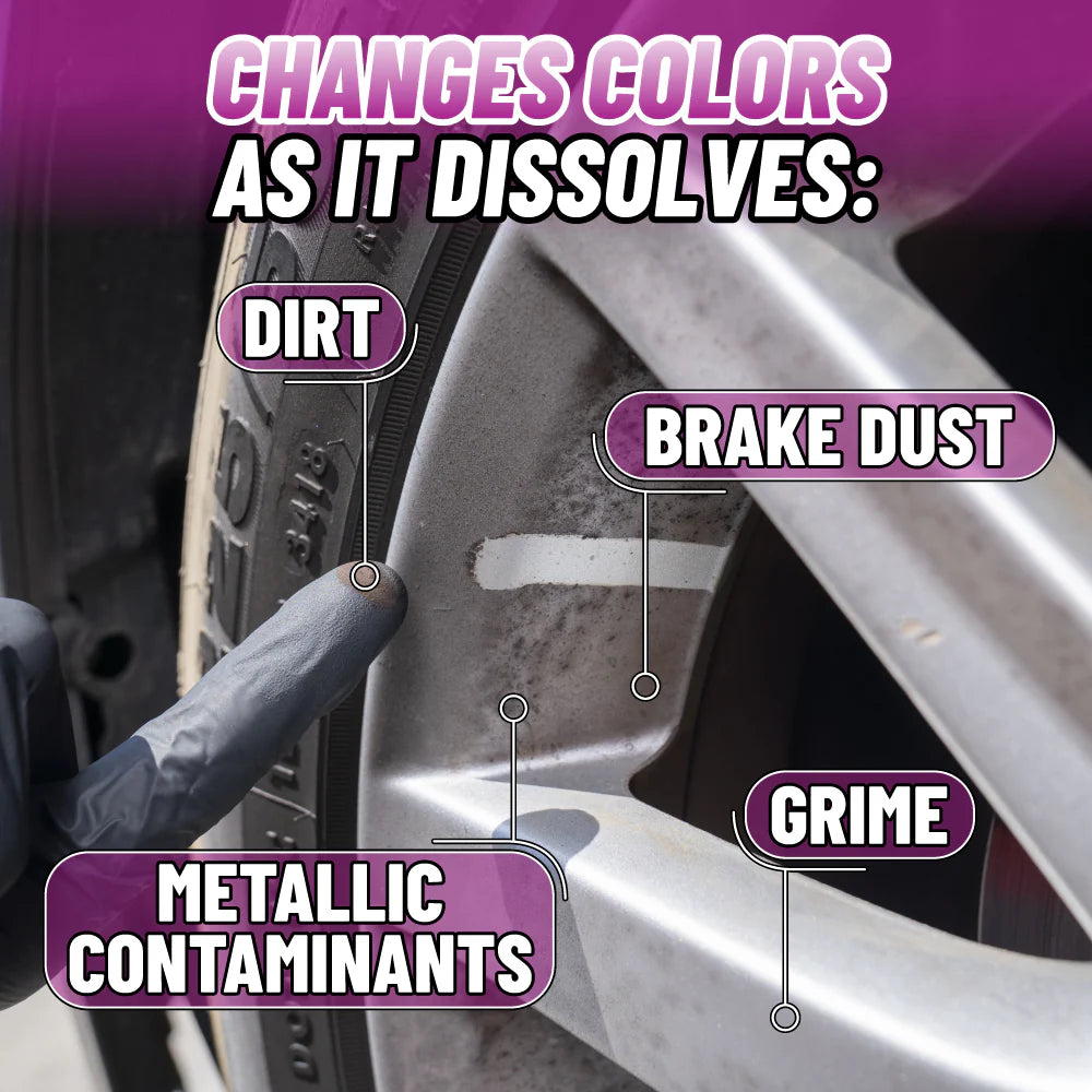 Two Face Color Changing Wheel Cleaner