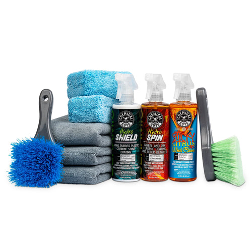 The Sticky Stiffy Tire Cleaner & Ceramic Shine Kit