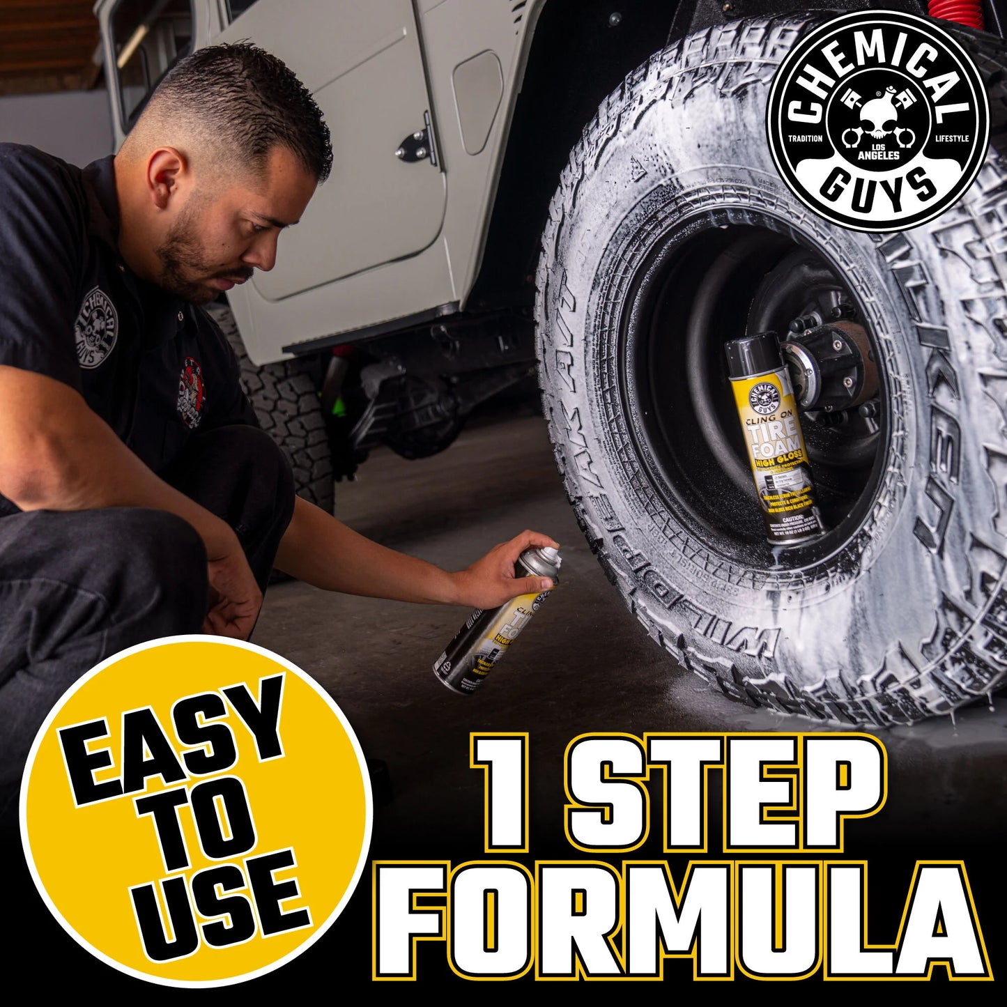 Cling On Tire Foam