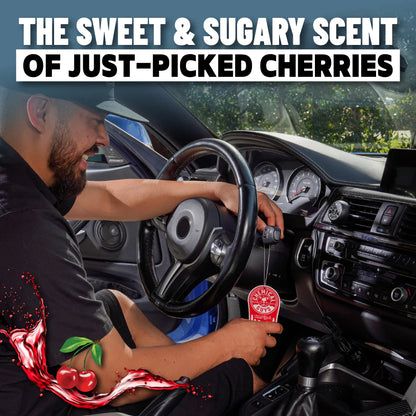 Cherry Blast Air Freshener Spray & Hanging Kit