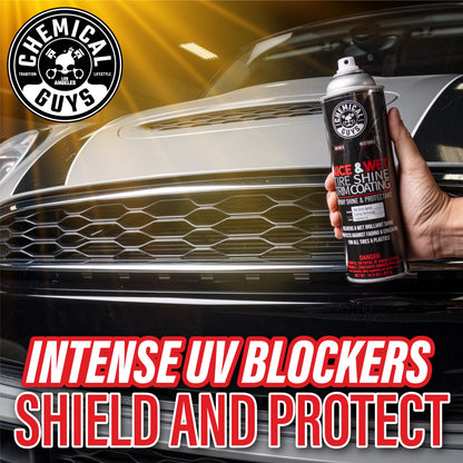 Nice and Wet Tire Shine Trim Coating Spray