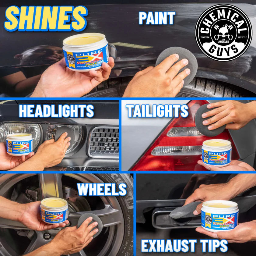Pure 3X Hardcore Carnauba Paste Wax
