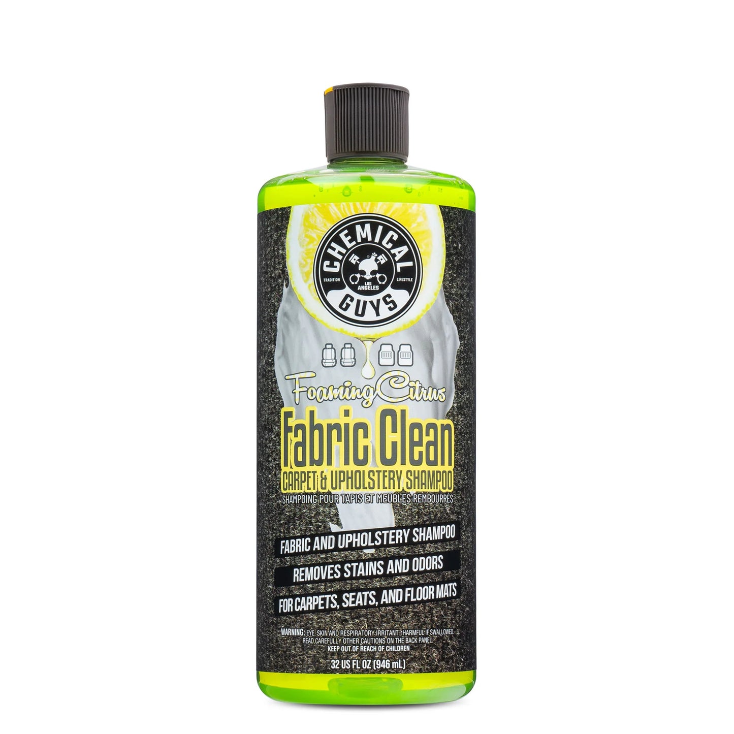 Foaming Citrus Fabric Clean Carpet & Upholstery Shampoo