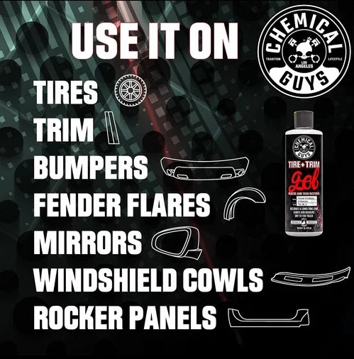 Tire+Trim Gel Plastic and Rubber High-Gloss Restorer and Protectant