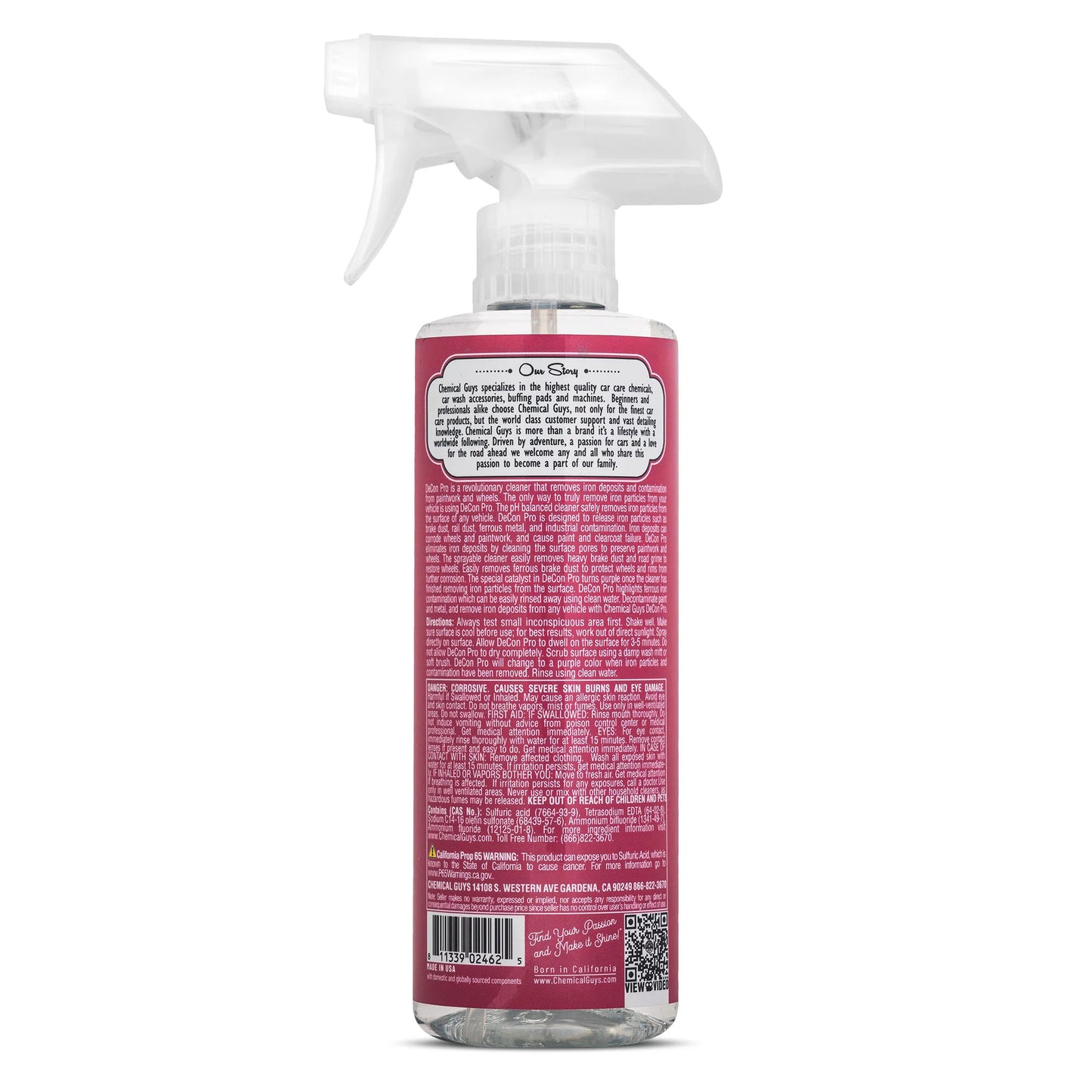 Decon Pro Iron Remover
