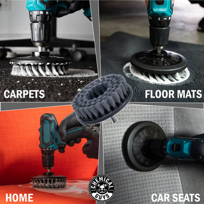 Chemical Guys Spinner Multi-Surface Drill Brush, Light Duty